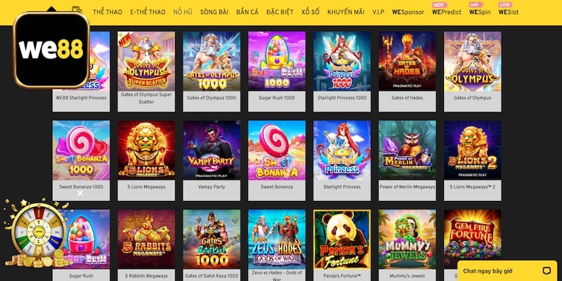 We88 đã và đang phát triển nhiều game