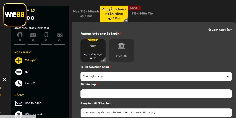 Một số quy định về việc thực hiện giao dịch gửi tiền