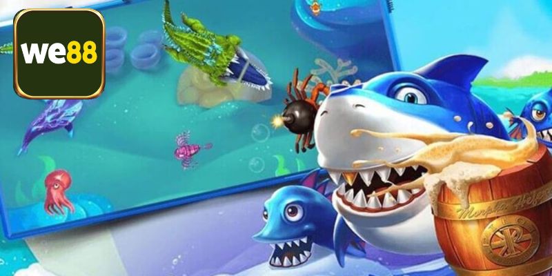 Chơi Game Bắn Cá - Chinh Phục Đại Dương We88 Nhận Thưởng Lớn